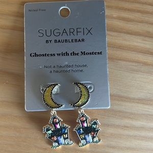 HAUNTED HOUSE HALLOWEEN EARRINGS